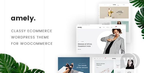 Fashion Amely v2.7.8（已汉化） – WooCommerce 的时尚 WordPress 商店插图