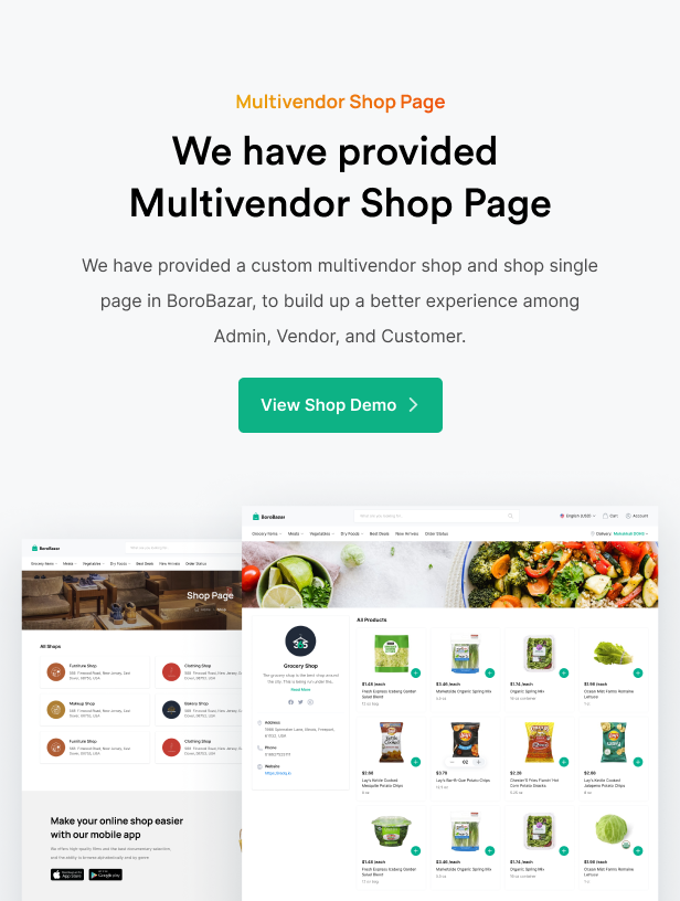 BoroBazar v2.0.3 – 与杂货店和食品店反应电子商务模板插图(5)