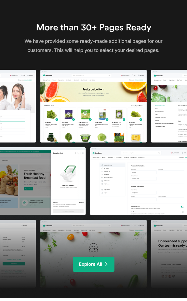 BoroBazar v2.0.3 – 与杂货店和食品店反应电子商务模板插图(10)