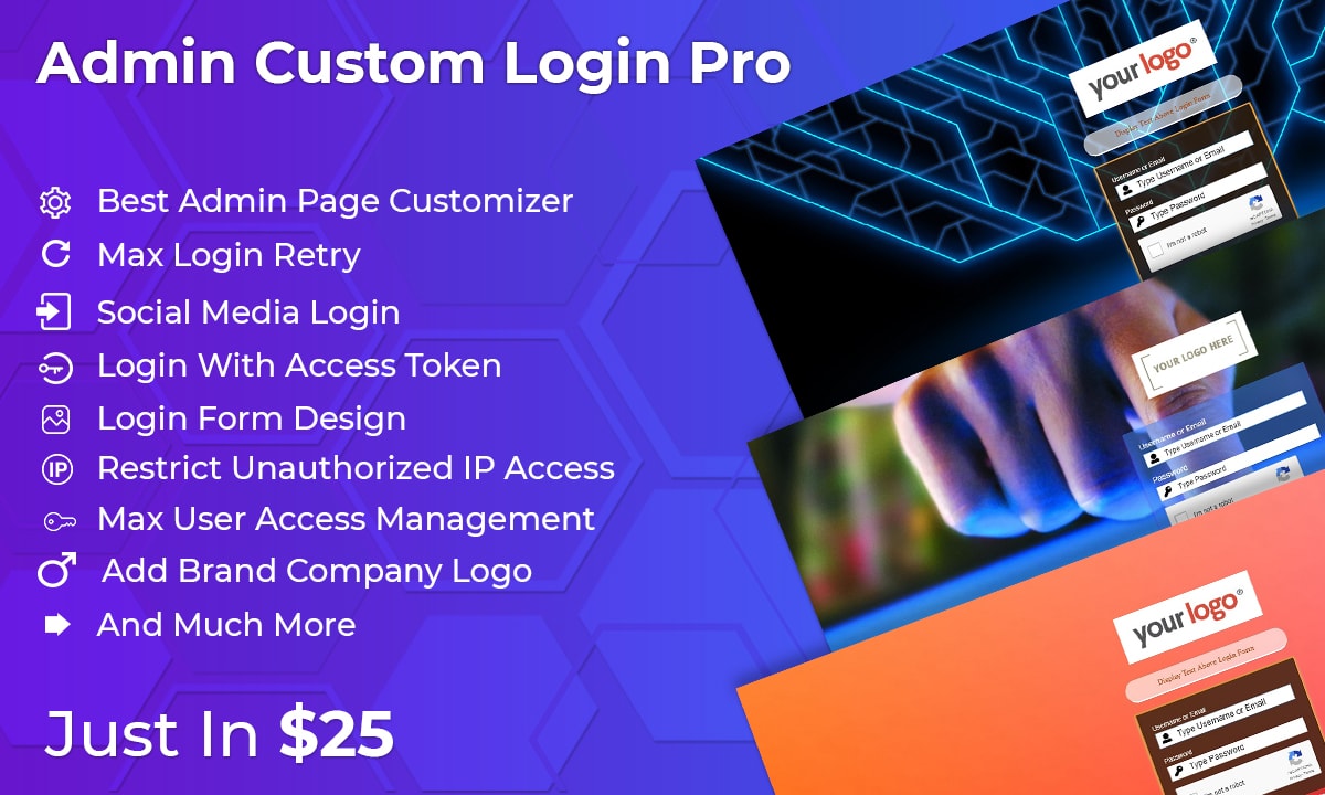 Admin Custom Login Pro v6.5