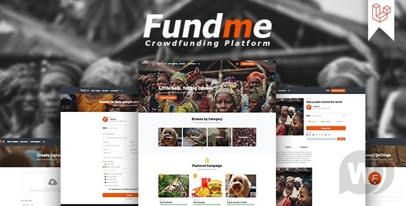 Fundme v5.5（已汉化94%） – 众筹平台源码