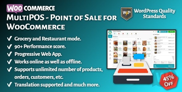 MultiPOS v3.1.0（已汉化） – Point of Sale for WCFM Marketplace | MultiVendor POS System