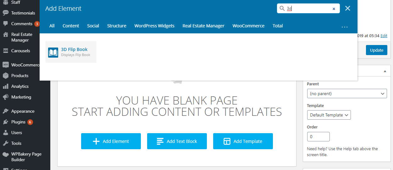 3D Flip Book for WPBakery Page Builder v3.0插图(1)