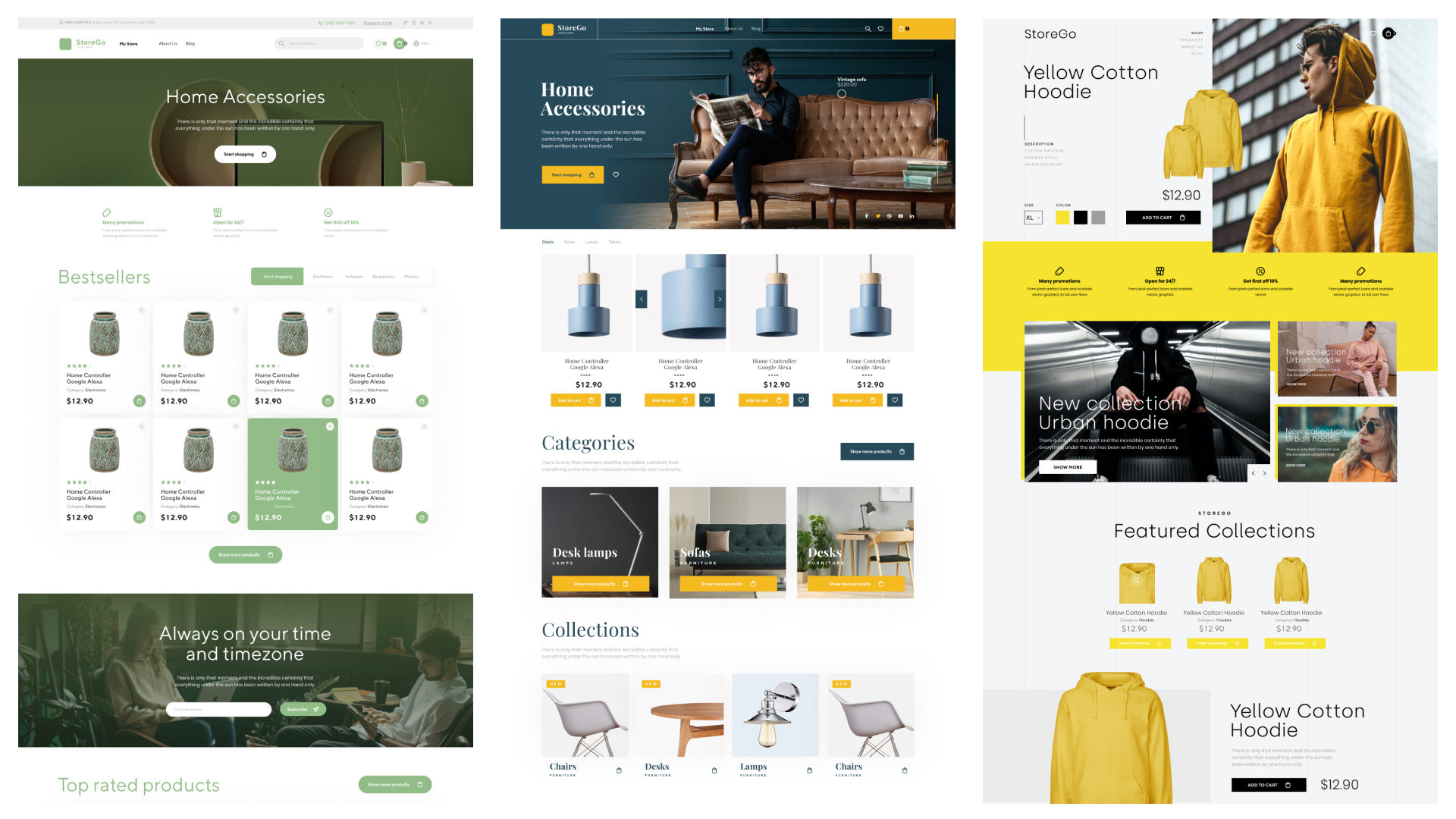 StoreGo SaaS v7.3 – 在线商店构建器插图(1)