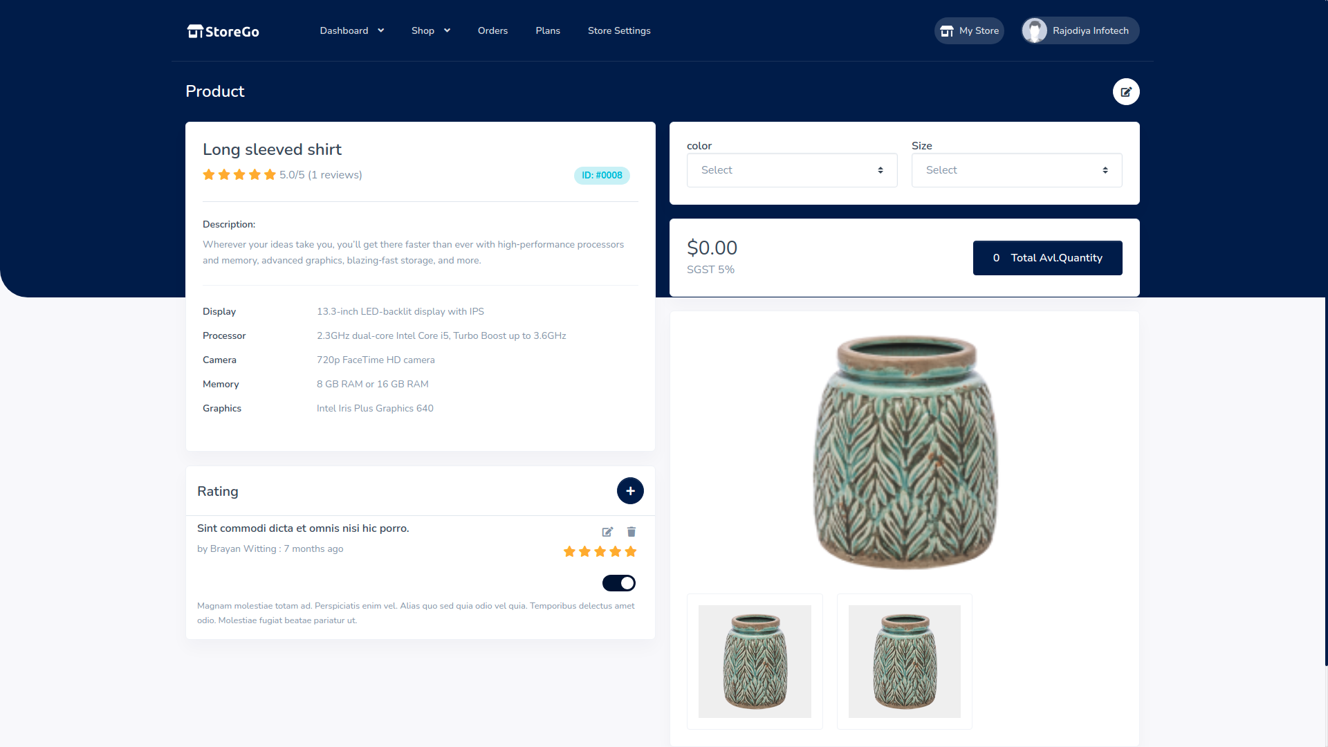 StoreGo SaaS v7.3 – 在线商店构建器插图(6)