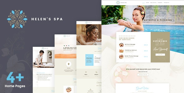 Helen’s Spa v2.8 – 美容化妆品主题插图