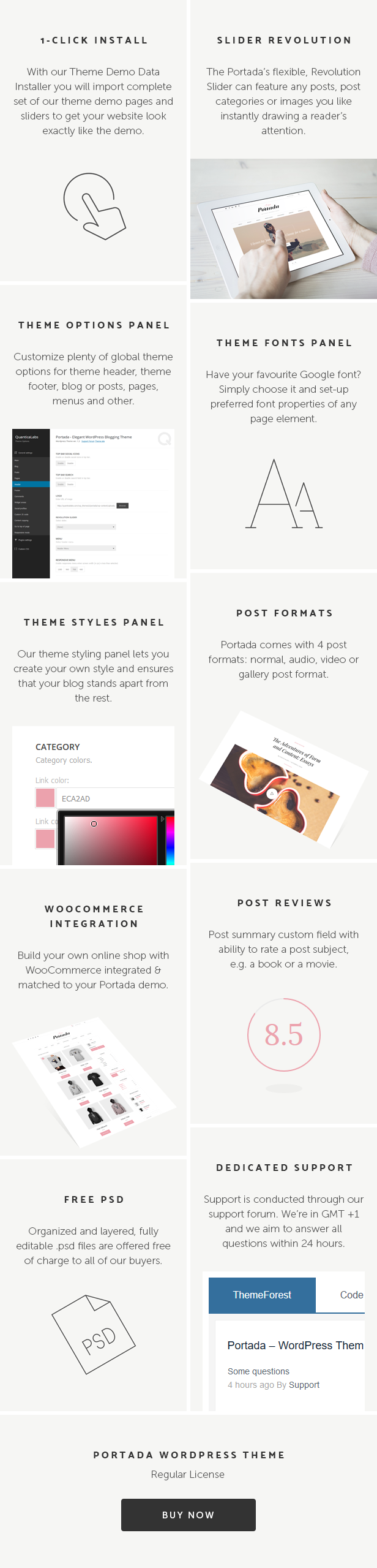 Portada v2.1 – WordPress优雅的博客主题插图(2)