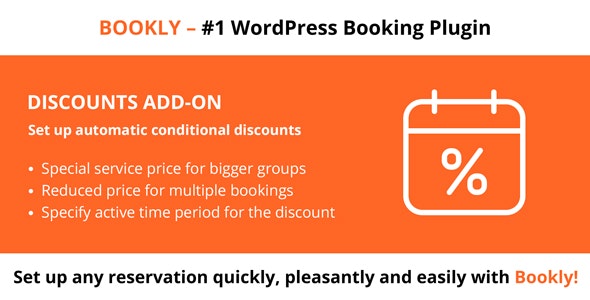 Bookly Discounts (Add-on) v1.9插图