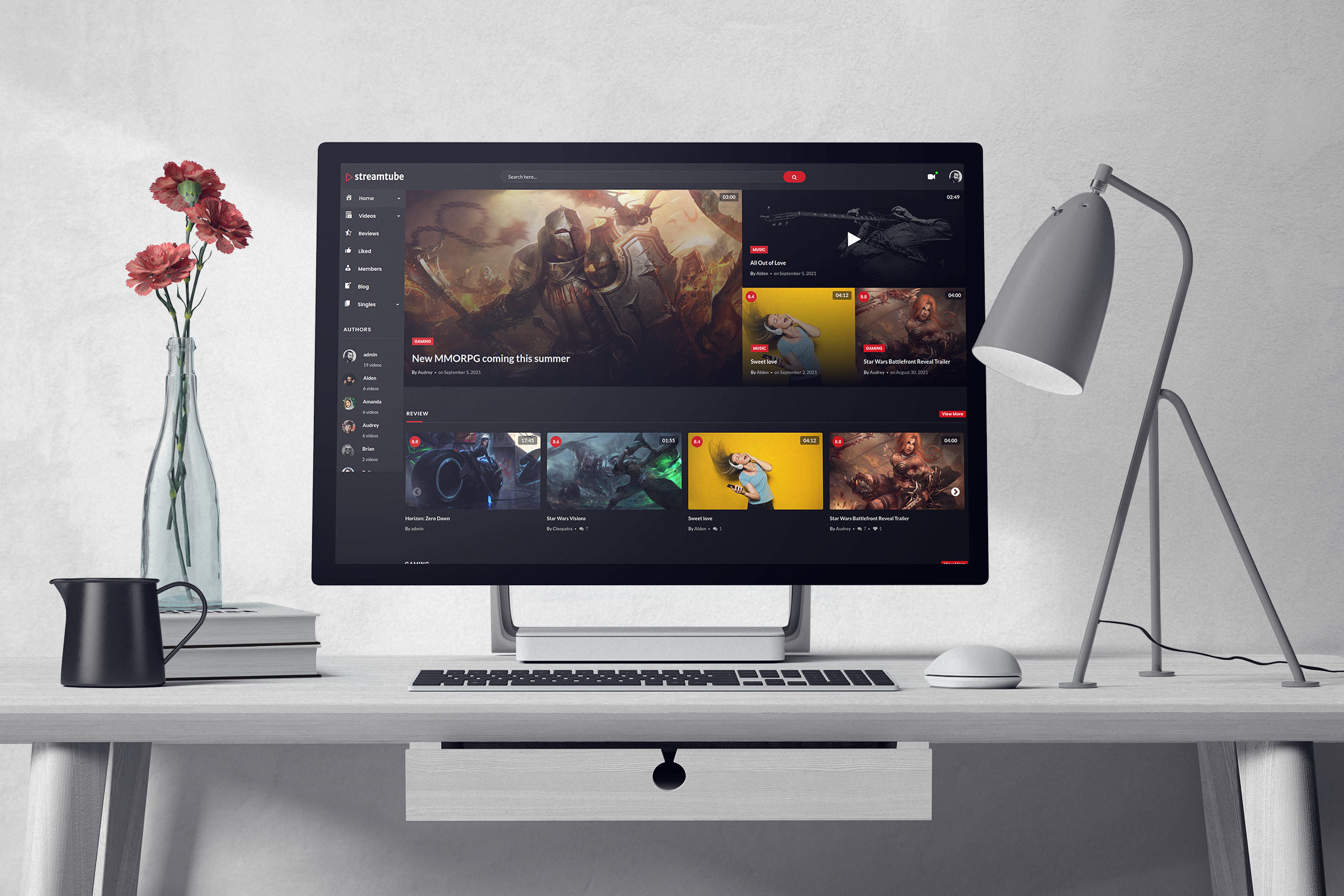 StreamTube v4.8（已汉化） – WordPress视频主题插图(2)