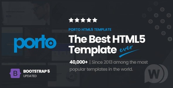 Porto HTML v10.0.0 – 响应式 HTML5 模板插图