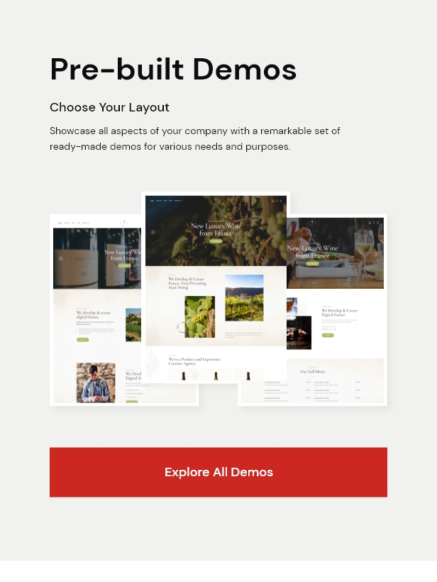 Chardonnay v1.19.0 – WordPress葡萄酒商店和葡萄园主题插图(2)