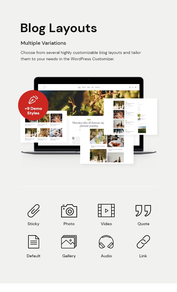 Chardonnay v1.19.0 – WordPress葡萄酒商店和葡萄园主题插图(5)