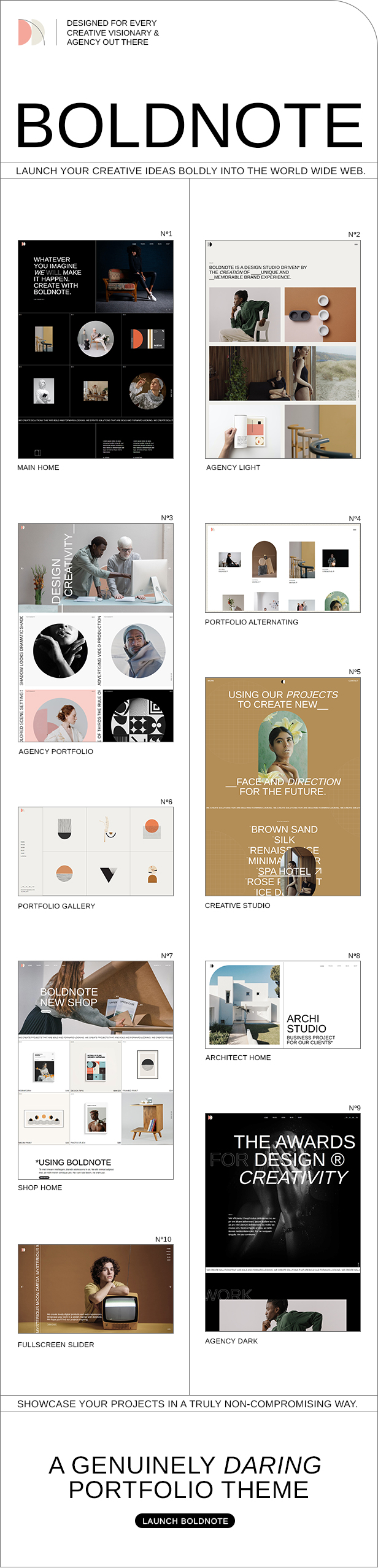 Boldnote v1.0 – WordPress 组合主题插图(1)