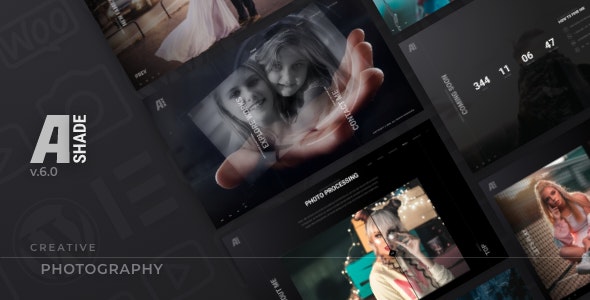 Ashade v7.0 – WordPress摄影主题插图
