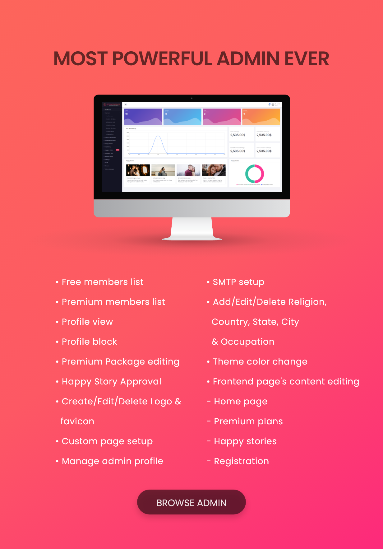 Active Matrimonial CMS v5.2（已汉化） – 交友网站 CMS源码插图(8)