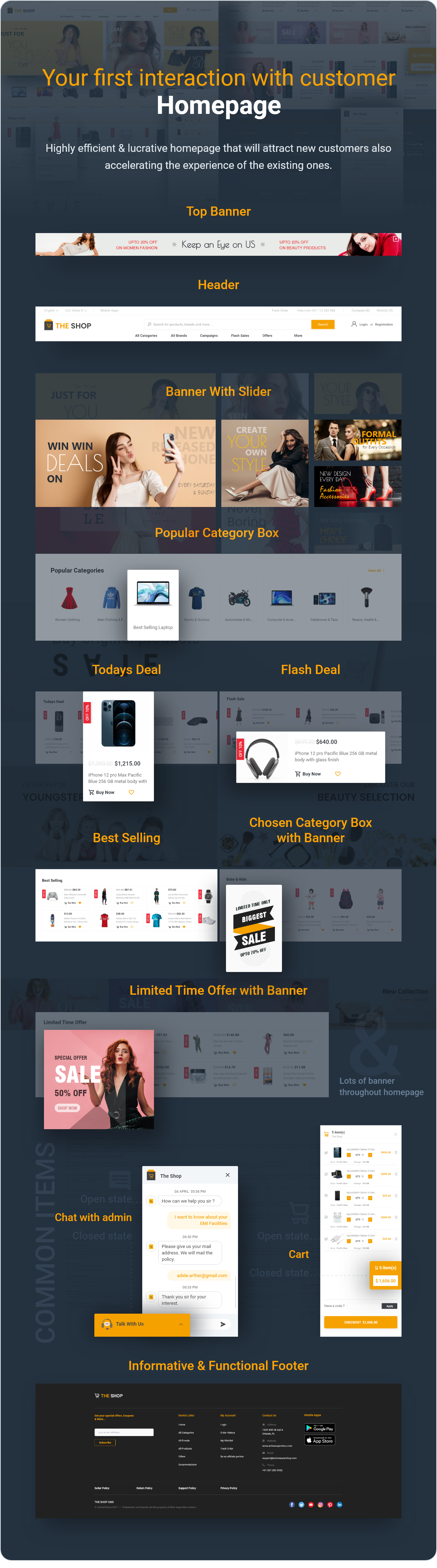 The Shop v3.6（已汉化） – PWA 电子商务 cms插图(5)