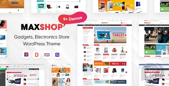 Maxshop v3.6.17 – WordPress 在线商店的独特主题插图