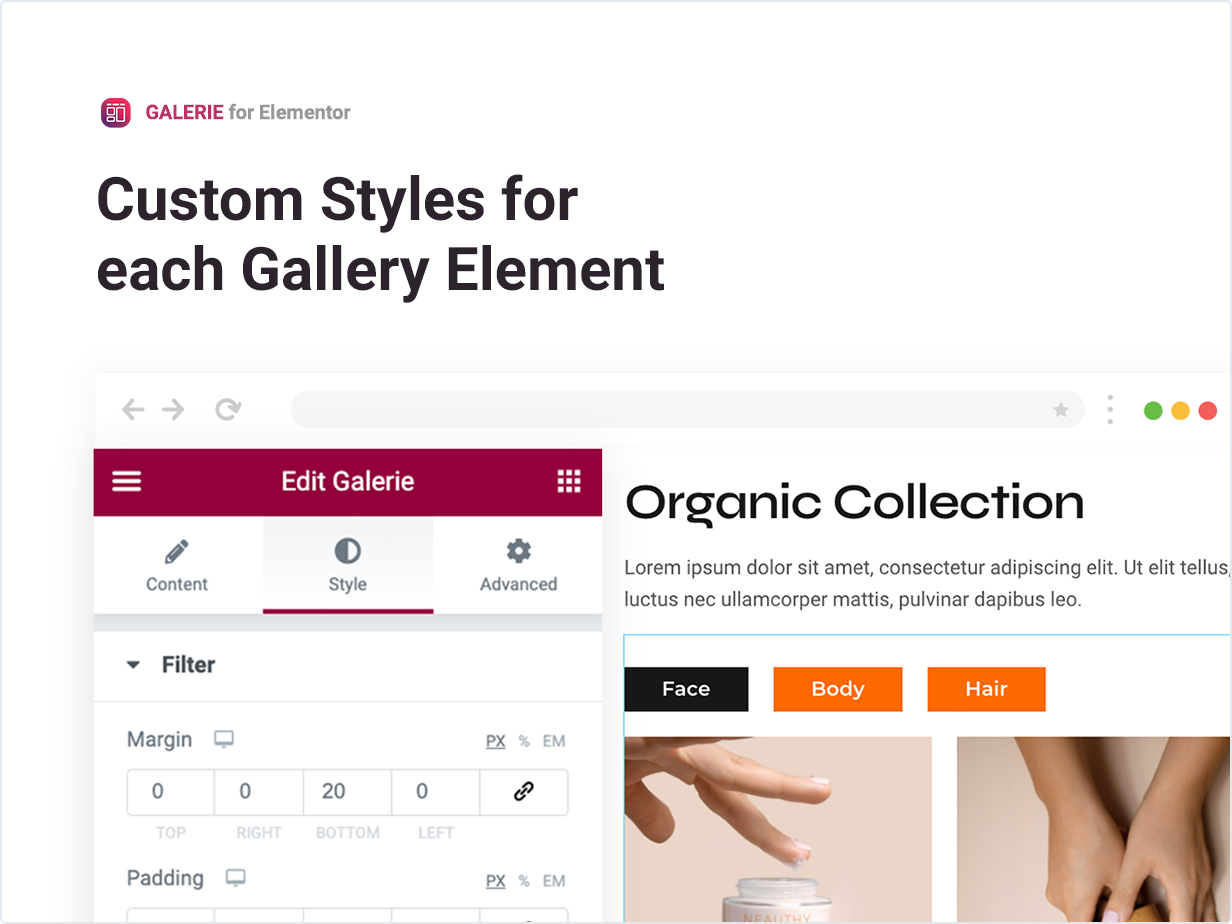 Galerie v1.0 – Elementor 的选项卡式画廊插图(4)