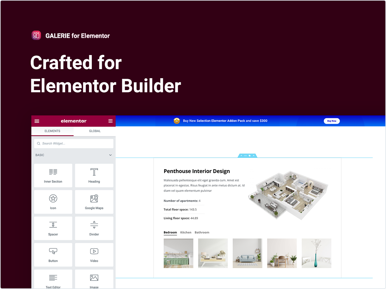 Galerie v1.0 – Elementor 的选项卡式画廊插图(5)