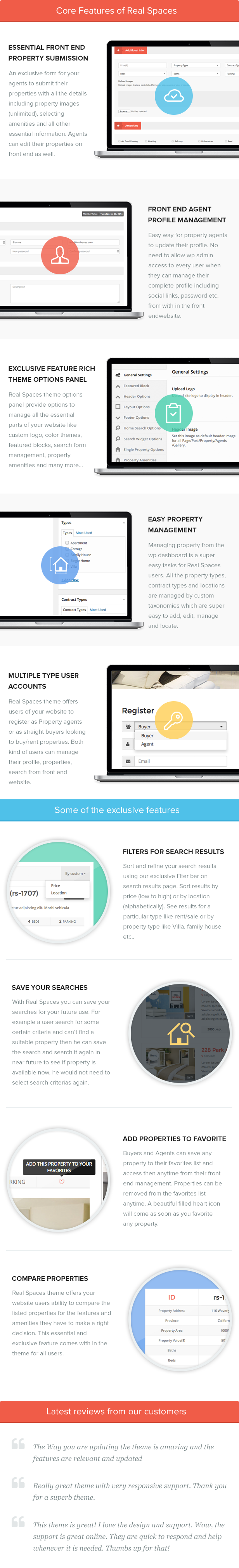 Real Spaces v3.0 –  WordPress房地产模板插图(1)