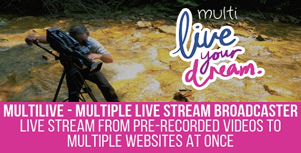 MultiLive v1.1.1.2 – 用于 WordPress 的多个直播流广播器插件插图