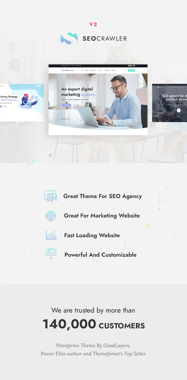 SEOCrawler v2.1.00 – WordPressSEO 和营销机构主题插图(1)