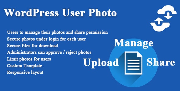 WordPress User Photo v1.0.0 – WordPress 用户头像插件插图