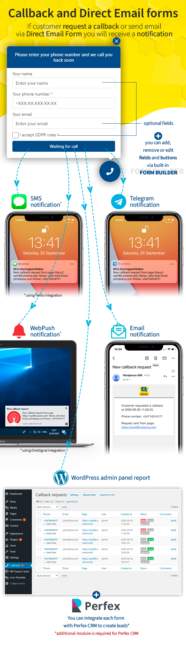 Contact us all-in-one button with callback v2.2.3 – 联系我们多合一按钮插件插图(5)