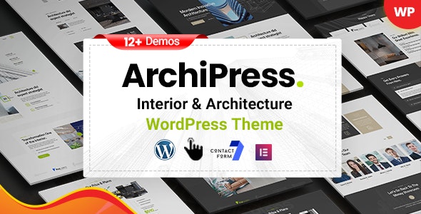 ArchiPres v1.6 – WordPress建筑高级主题插图
