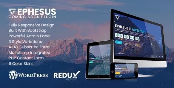 Ephesus v1.3(已汉化) –  WordPress 即将推出的创意插件