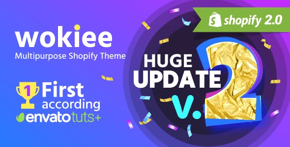 Wokiee v2.3.4 – Shopify 多用途主题