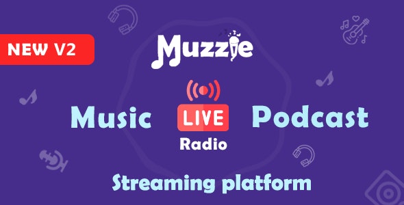 Muzzie v4.6（已汉化95%） - 音乐、播客和直播平台