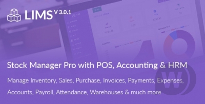 SalePro v5.4.1(已汉化) – 带有 POS、HRM、会计的库存管理系统