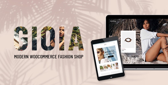 Gioia v2.2 - woocommerce 现代时装店主题插图