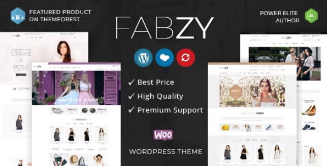 Fabzy v1.0 – 多用途 WooCommerce 主题插图