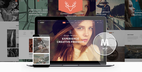 Moose v3.5 – WordPress 创意多用途主题插图