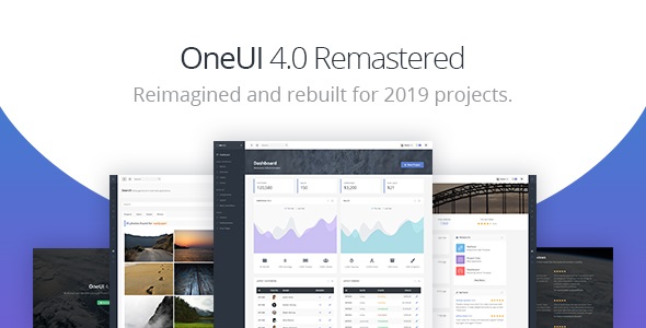 OneUI – Bootstrap 4 Admin Dashboard Template & Laravel Starter Kit v5.7.0插图