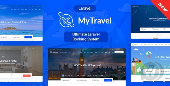 MyTravel v2.0.0 – Laravel 预订系统插图