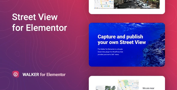 Walker v1.1.3 – Elementor 谷歌街景插件插图