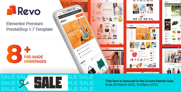 Revo v3.5.0 – PrestaShop大型电子商务主题插图