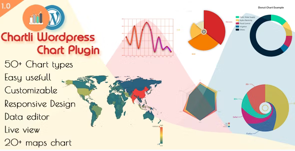 Chartli v1.2.1 – WordPress 交互式图表插件插图