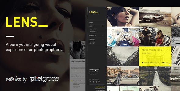LENS V2.6.3 – WordPress 摄影主题插图