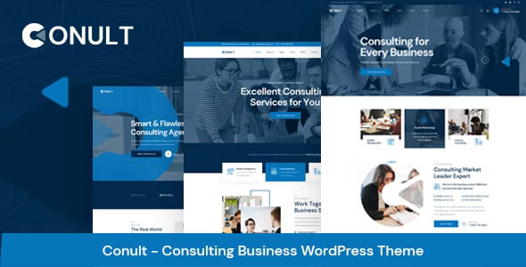 Conult v1.0.6 – WordPress 咨询业务主题插图
