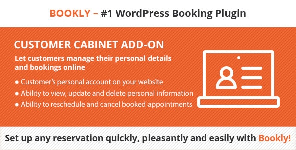 GDPR Solution Bookly Customer Cabinet (Add-on) v6.3插图