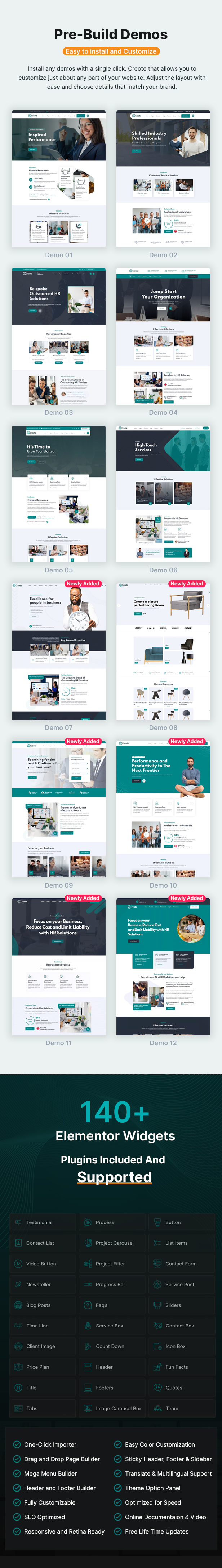 Creote v2.4 – WordPress 咨询业务主题插图(2)