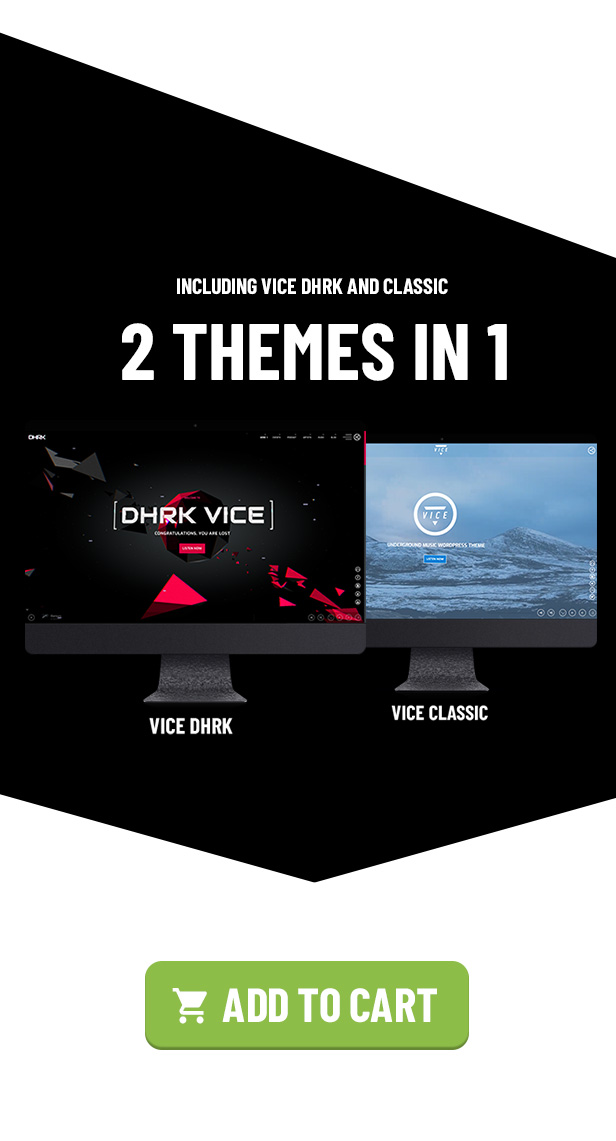 Vice v2.5.0 – WordPress 音乐网站主题插图(3)