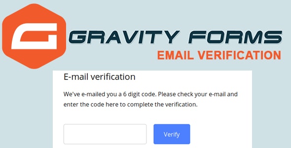 Gravity Forms Email Verification – OTP Verification v1.6 – Gravity Forms 电子邮件验证插件