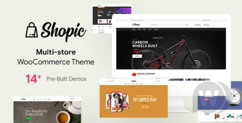 Shopic v2.3.8 –  WooCommerce WordPress 多商店主题