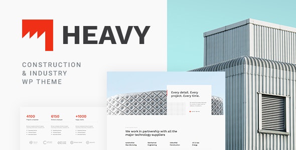Heavy v1.1.7 – WordPress 工业主题