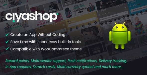 CiyaShop Native Android Application based on WooCommerce v5.12插图
